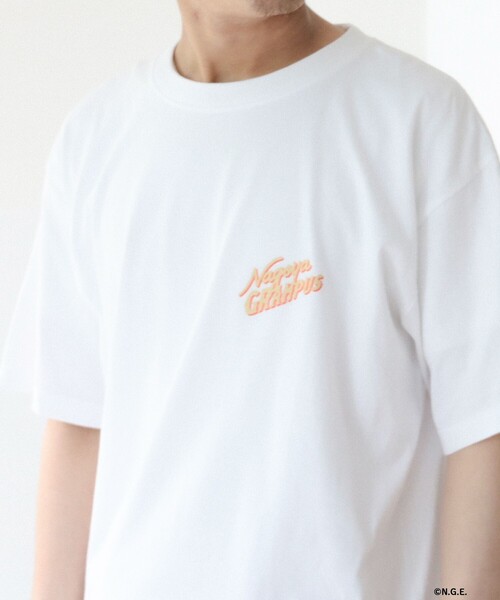 BEAMS JAPAN(ビームス ジャパン)の「【大名古屋展2025】【別注】名古屋グランパス / グランパス Tシャツ(Tシャツ/カットソー・レディース・ホワイト/ネイビー・M/S/L/XL)」の18枚目の写真