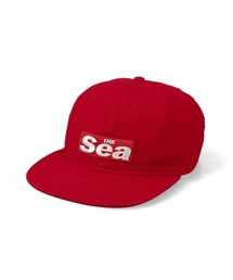 【即完】wind and seaキャップ THE SEA CAP 赤 WIND AND SEA（ウィンダンシー）のメンズファッション通販
