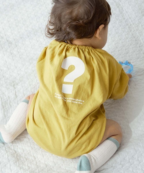 devirock(デビロック)の「綿100% デビラボ プリント ゆったり 長袖 ロンパース(ロンパース・キッズ・ブラック系その他/グレー系その他/ピンク系その他/イエロー系その他/ベージュ系その他/パープル系その他/ベージュ系その他2/グリーン系その他/ピンク系その他2/グリーン系その他2・70cm/80cm)」の8枚目の写真