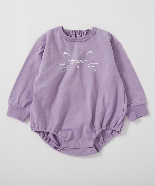 devirock(デビロック)の「綿100% デビラボ プリント ゆったり 長袖 ロンパース(ロンパース・キッズ・ブラック系その他/グレー系その他/ピンク系その他/イエロー系その他/ベージュ系その他/パープル系その他/ベージュ系その他2/グリーン系その他/ピンク系その他2/グリーン系その他2・70cm/80cm)」の17枚目の写真