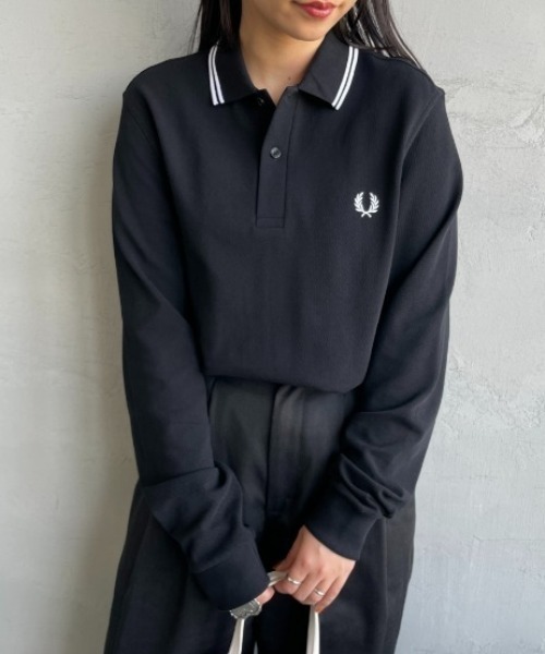 FRED PERRY/フレッドペリー] ツインティップライン ロングスリーブ