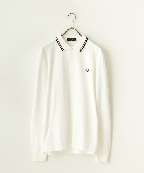 FRED PERRY/フレッドペリー] ツインティップライン ロングスリーブ