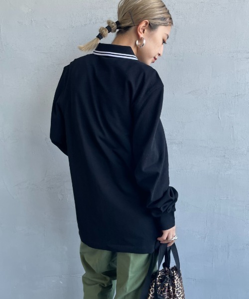 FRED PERRY/フレッドペリー] ツインティップライン ロングスリーブ
