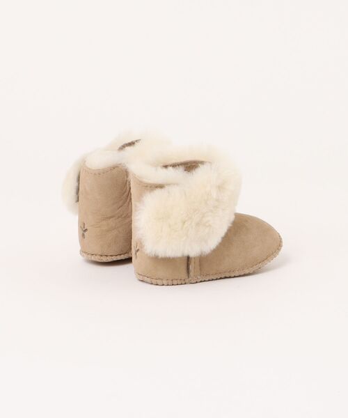 EMU Australia(エミューオーストラリア)の「Baby Bootie Deluxe(ブーツ・キッズ・サンドベージュ・6-12MONTH)」の2枚目の写真