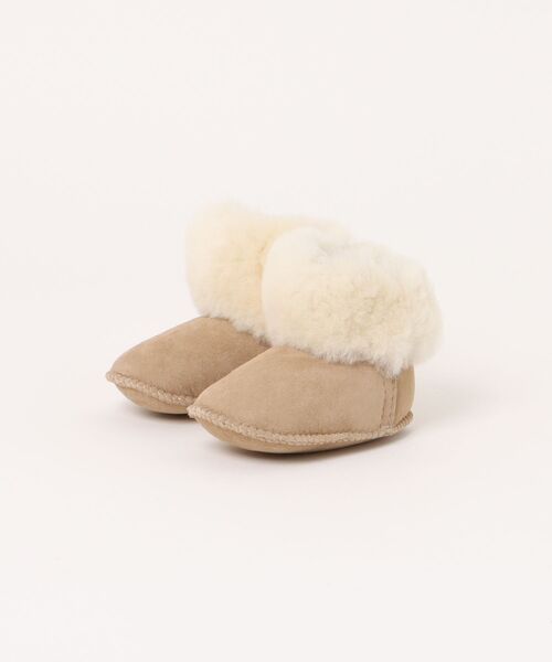 EMU Australia(エミューオーストラリア)の「Baby Bootie Deluxe(ブーツ・キッズ・サンドベージュ・6-12MONTH)」の5枚目の写真