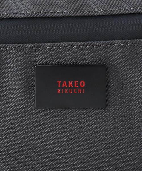TAKEO KIKUCHI(タケオキクチ)の「RedNameスリングショルダーバッグ(ショルダーバッグ・メンズ・ブラック/モスグリーン/ダークグレー・00)」の13枚目の写真