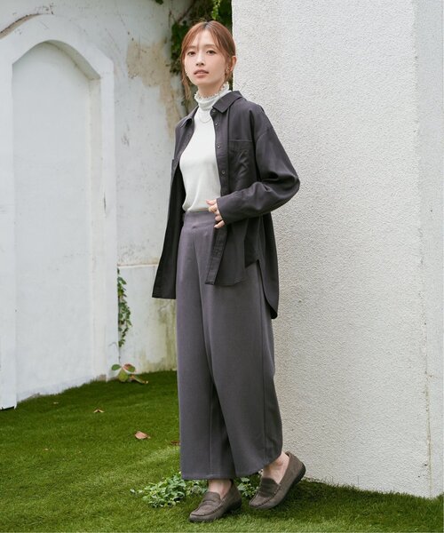 ikka(イッカ)の「フェイクスエードローファー(ローファー・レディース・ライトベージュ/ブラック/グレー・L/M)」の15枚目の写真