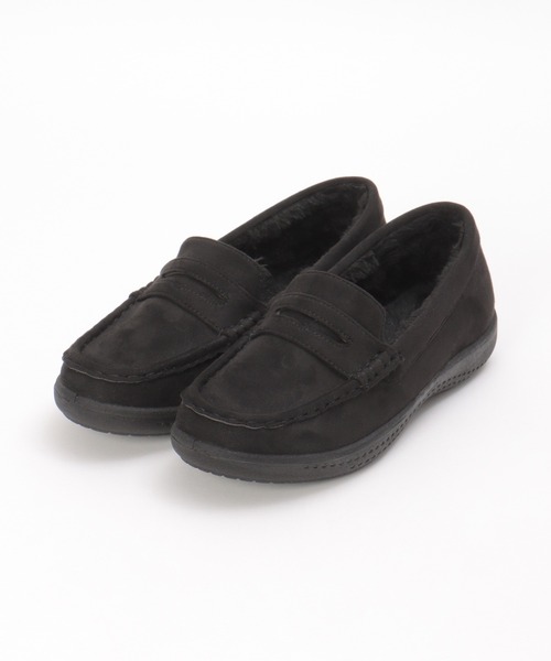 ikka(イッカ)の「フェイクスエードローファー(ローファー・レディース・ライトベージュ/ブラック/グレー・L/M)」の8枚目の写真