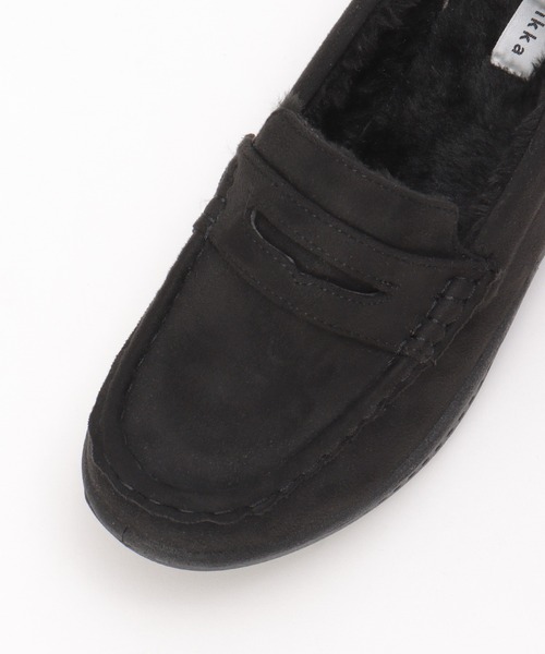 ikka(イッカ)の「フェイクスエードローファー(ローファー・レディース・ライトベージュ/ブラック/グレー・L/M)」の11枚目の写真