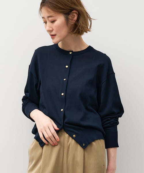 Mica &deal カーディガン MICA&DEAL マイカアンドディール ラクーンデュアルカーディガン