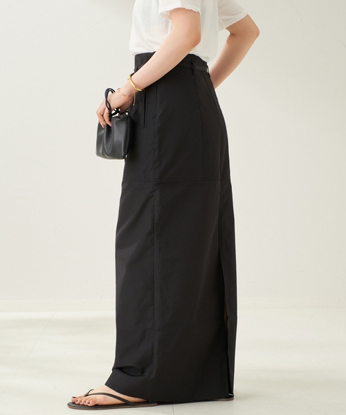 plage（プラージュ）の「T/C light スカート（スカート・レディース・ブラック・38/36）」の9枚目の写真