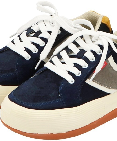 BACKYARD FAMILY（バックヤードファミリー）の「GODDESS Boarder Sneakers 厚底スニーカー（スニーカー・レディース・マルチ/ネイビー・XL/L/M）」の14枚目の写真