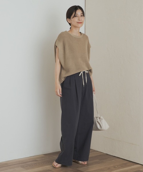 セール】リネンライクニットプルオーバー（ニット/セーター）｜URBAN