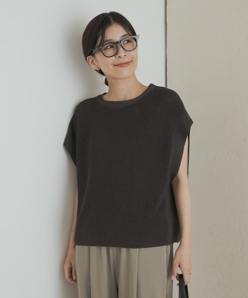 リネンニット♡スヌード♡ハンドメイド リネンニット♡スヌード♡ハンドメイド