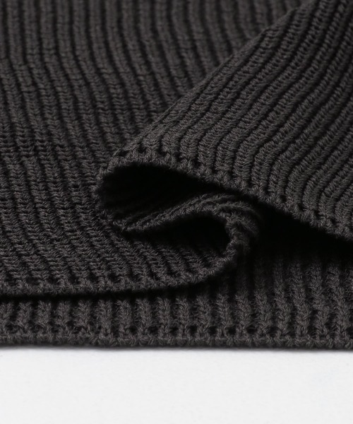 URBAN RESEARCH DOORS（アーバンリサーチドアーズ）の「リネンライクニットプルオーバー（ニット/セーター・レディース・チャコールグレー/ベージュ・MEDIUM）」の20枚目の写真