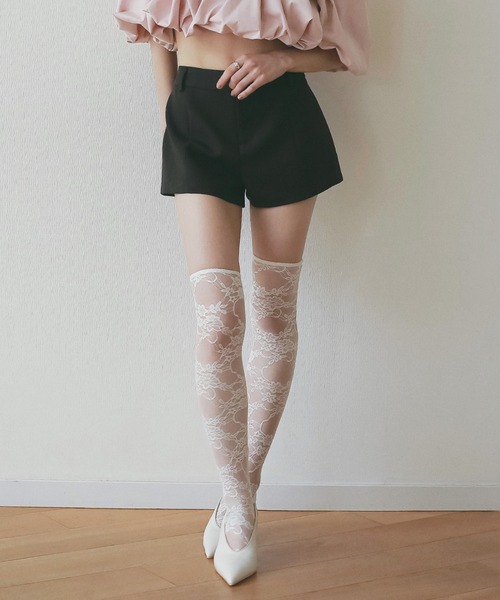 ボンディングマイクロミニボトム ショートパンツ レディース 夏 秋