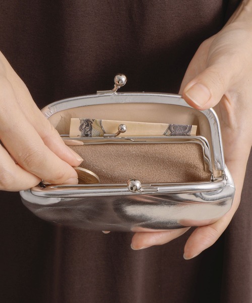 StitchandSew ステッチアンドソー ウォレット レザー がま口財布