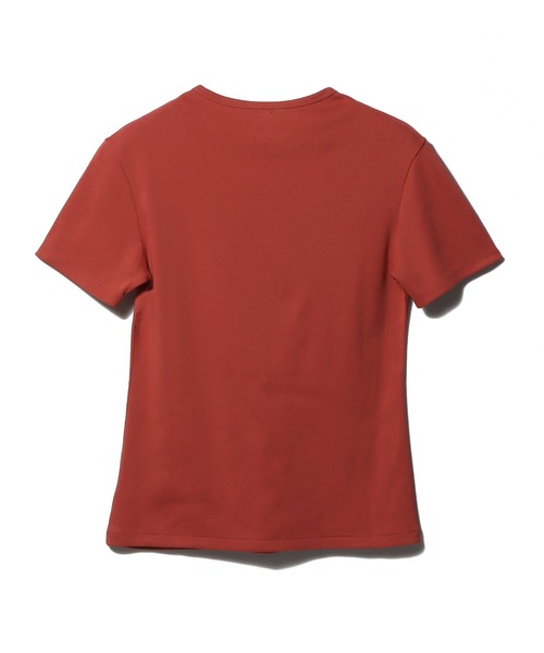 ESTNATION(エストネーション)の「GOOD PEOPLE GOOD STITCHING GOOD PRODUCT for ESTNATION / オーガニックコットン Tシャツ(Tシャツ/カットソー・レディース・ブラウン/レッド/ネイビー/オフホワイト・FREE)」の5枚目の写真