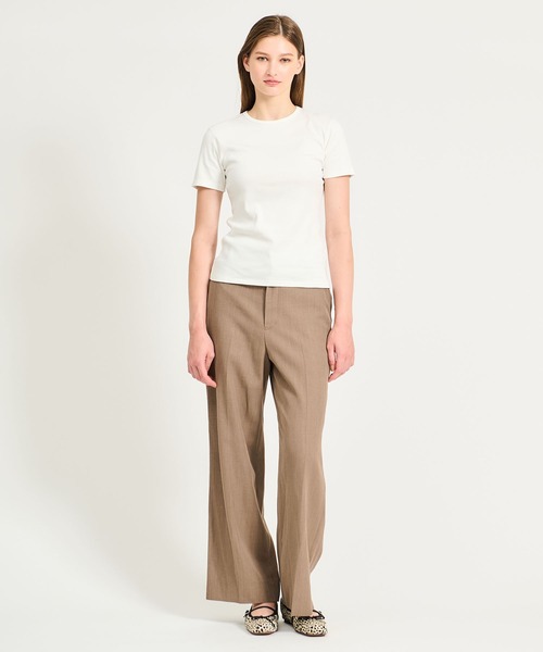 ESTNATION(エストネーション)の「GOOD PEOPLE GOOD STITCHING GOOD PRODUCT for ESTNATION / オーガニックコットン Tシャツ(Tシャツ/カットソー・レディース・ブラウン/レッド/ネイビー/オフホワイト・FREE)」の14枚目の写真