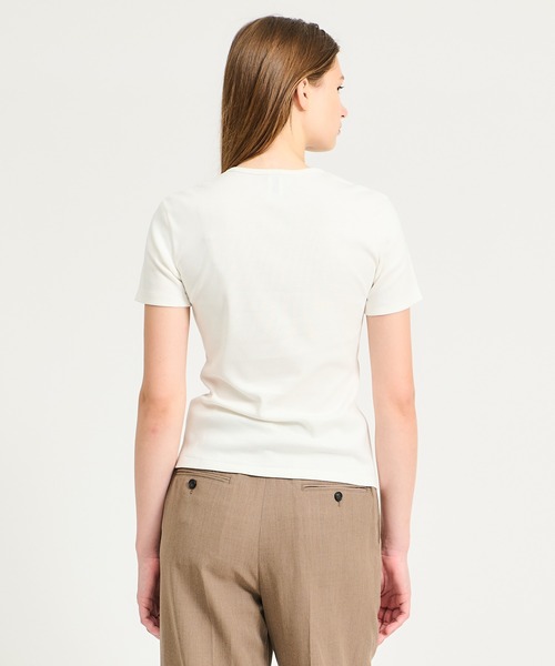 ESTNATION(エストネーション)の「GOOD PEOPLE GOOD STITCHING GOOD PRODUCT for ESTNATION / オーガニックコットン Tシャツ(Tシャツ/カットソー・レディース・ブラウン/レッド/ネイビー/オフホワイト・FREE)」の13枚目の写真