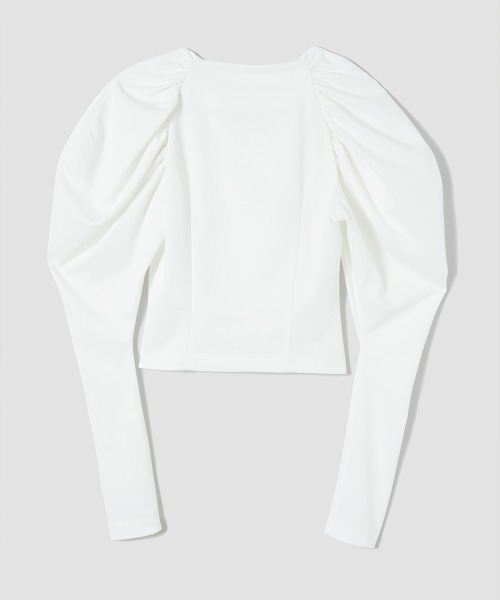 トップス TELOPLAN Thorfinn China Blouse White TELOPLAN（テーロプラン）の「【TELOPLAN】Thorfinn China Blouse