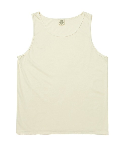 comfort colors(コンフォートカラーズ)の「【COMFORT COLORS】6.1oz ガーメントダイタンクトップ CC9360 MURS(タンクトップ・メンズ・アイボリー/ブラック/グレー/ホワイト/ダークネイビー・M/L/XL/S)」の7枚目の写真