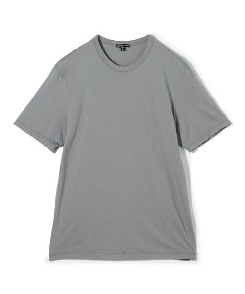 JAMES PERSE(ジェームスパース)の「リュクスジャージー クルーネックTシャツ MELJ3199(Tシャツ/カットソー・メンズ・グレー/ライトピンク・0/3/2)」の1枚目の写真