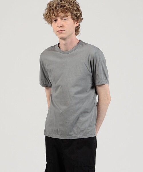 JAMES PERSE(ジェームスパース)の「リュクスジャージー クルーネックTシャツ MELJ3199(Tシャツ/カットソー・メンズ・グレー/ライトピンク・0/3/2)」の3枚目の写真