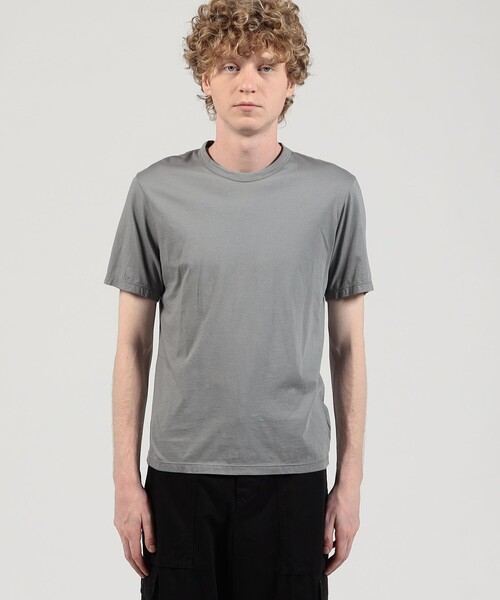 JAMES PERSE(ジェームスパース)の「リュクスジャージー クルーネックTシャツ MELJ3199(Tシャツ/カットソー・メンズ・グレー/ライトピンク・0/3/2)」の4枚目の写真
