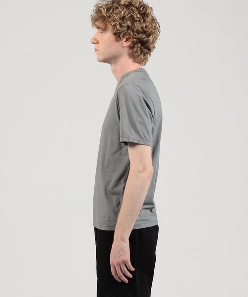 JAMES PERSE(ジェームスパース)の「リュクスジャージー クルーネックTシャツ MELJ3199(Tシャツ/カットソー・メンズ・グレー/ライトピンク・0/3/2)」の5枚目の写真