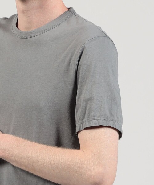 JAMES PERSE(ジェームスパース)の「リュクスジャージー クルーネックTシャツ MELJ3199(Tシャツ/カットソー・メンズ・グレー/ライトピンク・0/3/2)」の8枚目の写真