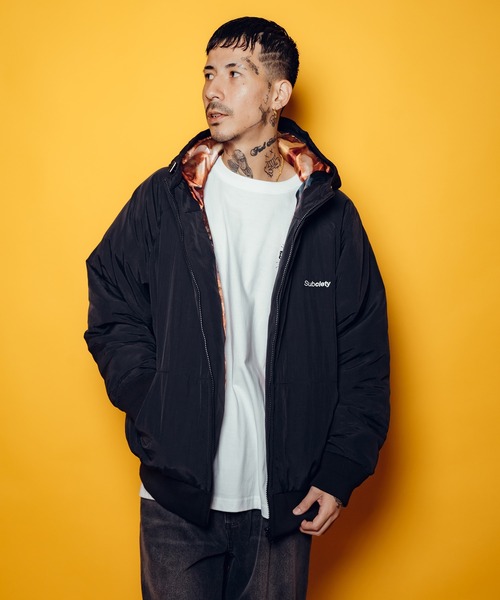 ジャケット・アウター subciety Nylon puff hooded jkt セール】Nylon puff hooded jkt（ナイロンジャケット）｜Subciety
