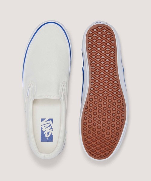 VANS（バンズ）の「VANS PREMIUM スリッポン（スリッポン・メンズ・オフホワイト・4.5/5/5.5/6/6.5/7/7.5/8/8.5/9/9.5/10/10.5/11/11.5/12/4）」の3枚目の写真