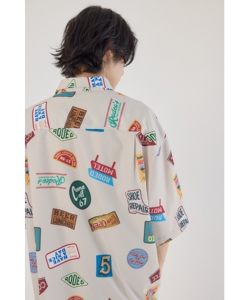 RODEO CROWNS WIDE BOWL(ロデオクラウンズワイドボウル)の「マルチパターンシャツ(シャツ/ブラウス・メンズ・ブルー/ブラック/ベージュ・MEDIUM/LARGE)」の21枚目の写真