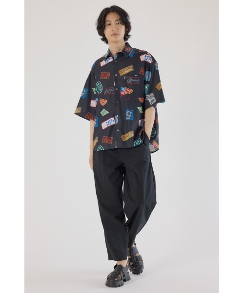 RODEO CROWNS WIDE BOWL(ロデオクラウンズワイドボウル)の「マルチパターンシャツ(シャツ/ブラウス・メンズ・ブルー/ブラック/ベージュ・MEDIUM/LARGE)」の8枚目の写真