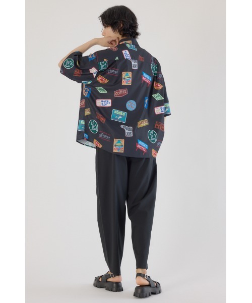 RODEO CROWNS WIDE BOWL(ロデオクラウンズワイドボウル)の「マルチパターンシャツ(シャツ/ブラウス・メンズ・ブルー/ブラック/ベージュ・MEDIUM/LARGE)」の9枚目の写真