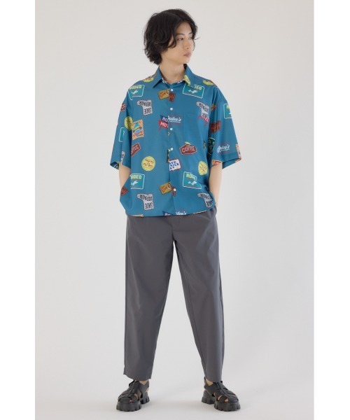 RODEO CROWNS WIDE BOWL(ロデオクラウンズワイドボウル)の「マルチパターンシャツ(シャツ/ブラウス・メンズ・ブルー/ブラック/ベージュ・MEDIUM/LARGE)」の15枚目の写真