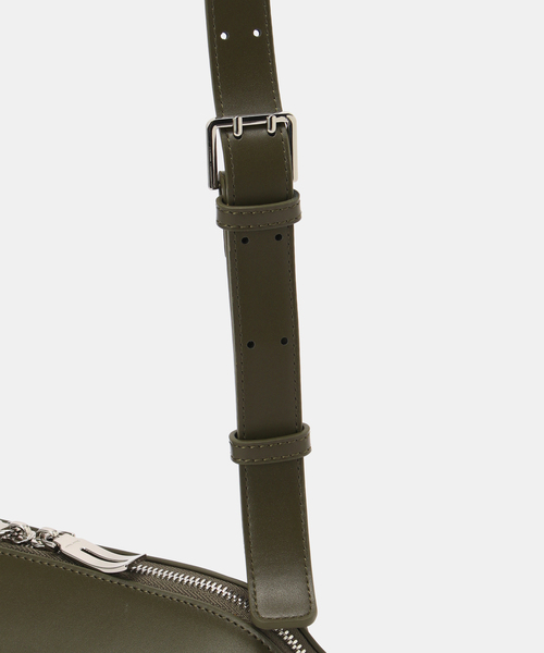 Spick & Span（スピックアンドスパン）の「ADD CULUMN/アドカラム FIGRE BODY BAG（ショルダーバッグ・レディース・ブラウン/カーキ・FREE）」の16枚目の写真