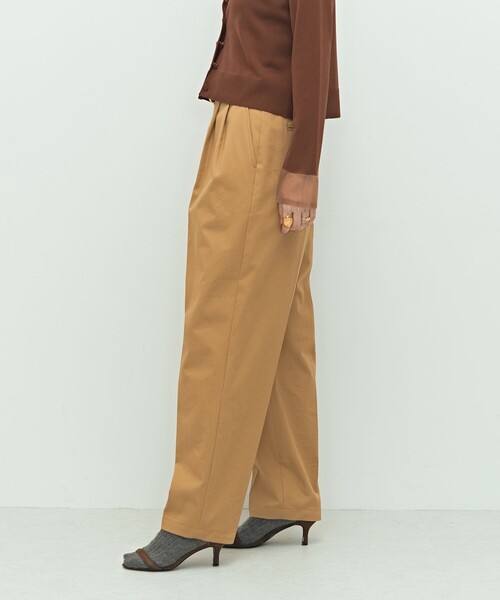 NOLLEY’S（ノーリーズ）の「ウォッシャブル Premium TWLL オトナチノパンツ（その他パンツ・レディース・キャメル/カーキ・38/36）」の5枚目の写真