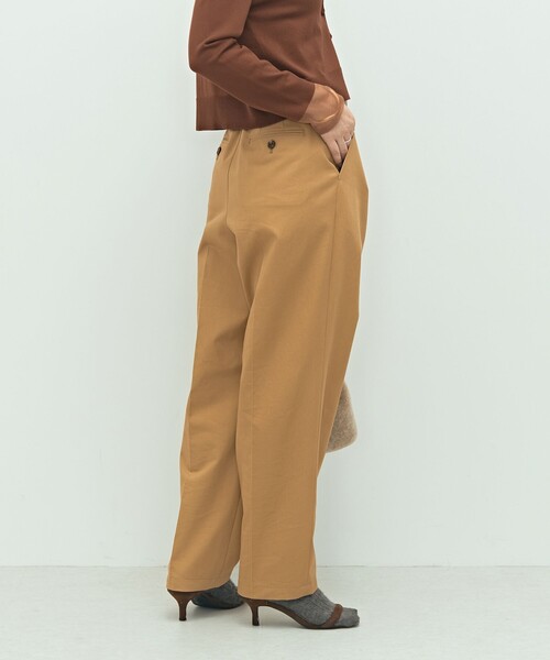 NOLLEY’S（ノーリーズ）の「ウォッシャブル Premium TWLL オトナチノパンツ（その他パンツ・レディース・キャメル/カーキ・38/36）」の7枚目の写真