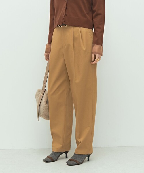 NOLLEY’S（ノーリーズ）の「ウォッシャブル Premium TWLL オトナチノパンツ（その他パンツ・レディース・キャメル/カーキ・38/36）」の8枚目の写真