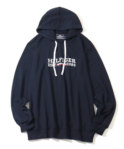 TOMMY HILFIGER（トミーヒルフィガー）の「【TOMMY HILFIGER/トミーヒルフィガー】 ロゴ ライトウェイトパーカー（パーカー・メンズ・ヘザーグレー/ブルー/ネイビー・S/M/L/XL）」の5枚目の写真