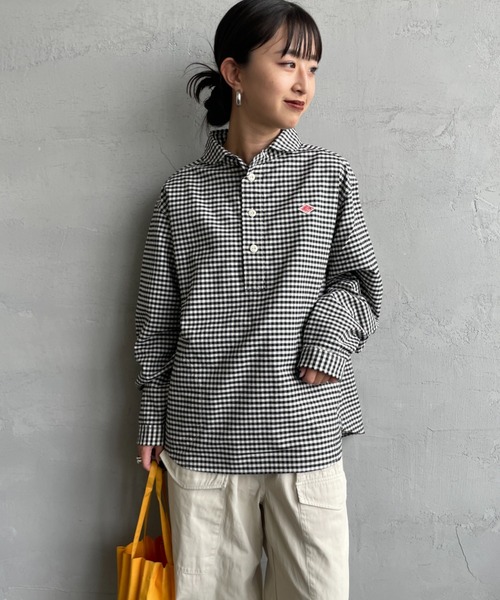 DANTON チェック柄 長袖シャツ 新品タグ付き 38 楽天市場】2025秋冬追加♪ レディース 34-38 ダントン ストライプ