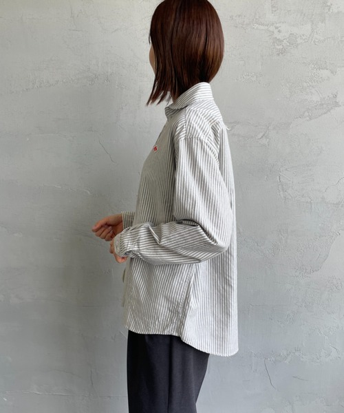 DANTON/ダントン] ラウンドカラー オックスフォードプルオーバーシャツ