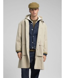 REPLAY（リプレイ）の「ロング丈 レギュラーフィットジャケット（撥水ラミネート加工ポリコットン）（トレンチコート）」