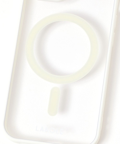 LAKOLE(ラコレ)の「MSiPhoneケース13/14/15 / 576565(スマホケース/カバー・レディース・アイボリー/チャコール・FREE)」の10枚目の写真