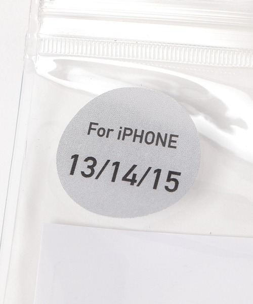 LAKOLE(ラコレ)の「MSiPhoneケース13/14/15 / 576565(スマホケース/カバー・レディース・アイボリー/チャコール・FREE)」の12枚目の写真