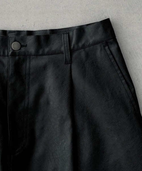 SINSS(シンス)の「Grain wide balloon slacks / グレインワイドバルーンスラックス(スラックス・メンズ・ブラック・LARGE/MEDIUM/SMALL/X-SMALL)」の14枚目の写真