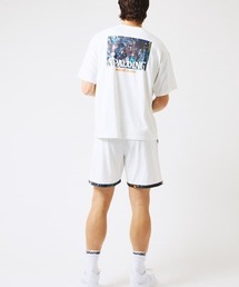 【SPALDING/スポルディング】Tシャツ グランジウォール/バッグプリント半袖・UVカット