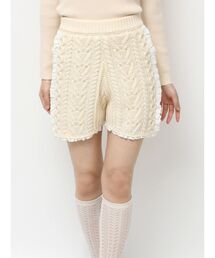 merry jenny | frill knit shortpants(その他パンツ)